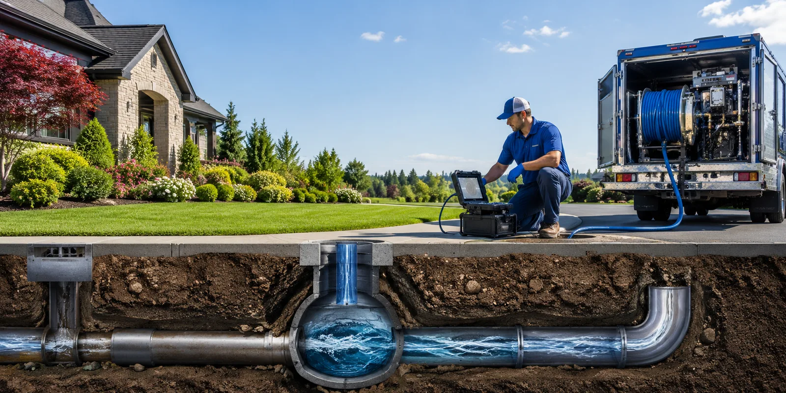 Drainage restoration information for Protivin, IA